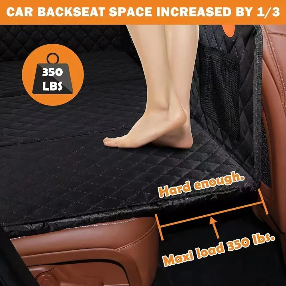 Luxury Oxford Dog & Cat Car Seat Cover 132x160cm Solid Pattern Square Shape
