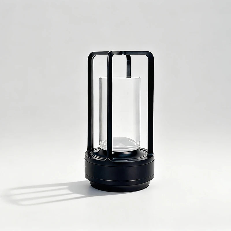 Modern Design Battery Restaurant Decor Luxury Hotel Portable Touch Night Light