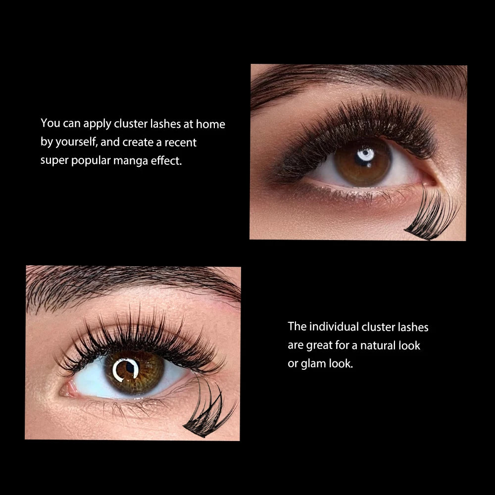 Sumformi Adhesive Lash Glue Eyelashes Diy Glue Cluster Lash Bond and Seal Waterproof