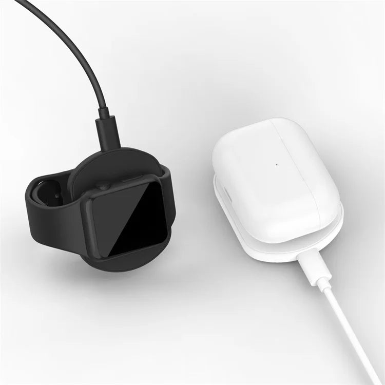 Magnetic Wireless Phone Charger Rings 3 in 1 Charging Station Phone Holder