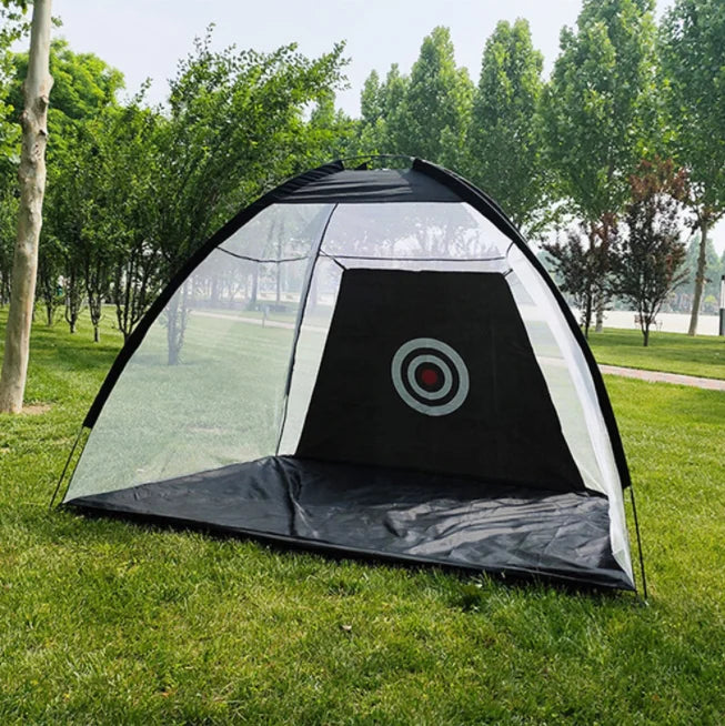 Portable Golf Swing Trainer Hitting Practice Nets Target Backyard Driving Range Training