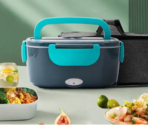 Stainless Steel Heating Self Lunch Box Portable Food Warmer Container Electric Lunch Box