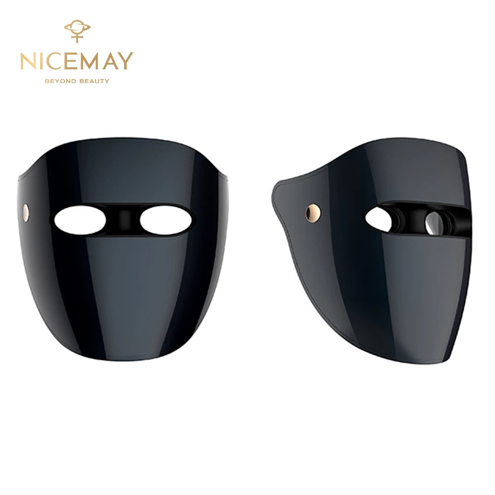 Customized 630nm 850nm 7-Color Infrared Laser Silicone LED Face Mask - Phototherapy