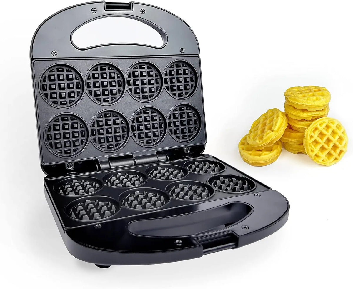 Non-Stick Waffle Iron Machine, for Belgian & American Style Waffles, Sweet Snacks