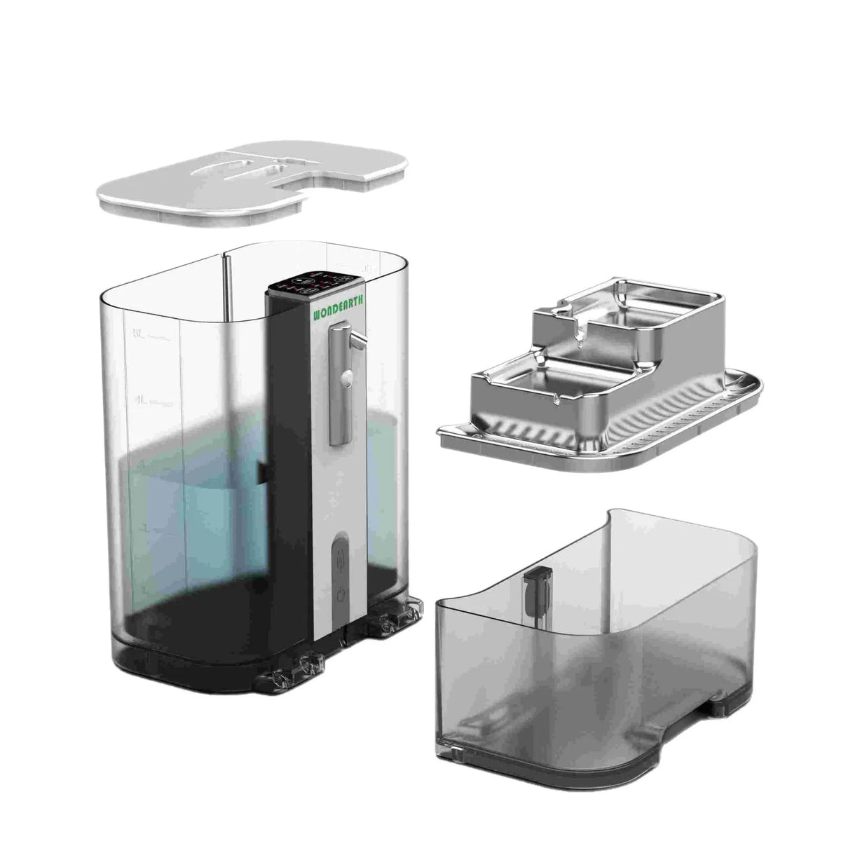 Plastic Pet Water Fountain 5L Large Capacity Filter-Free with a Clean Water Tank for Cats