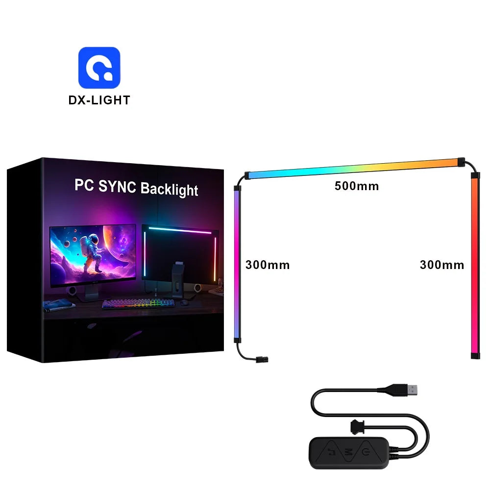 Smart Ambient TV PC Display Sync Computer Monitor Backlight LED Strip Light RGB Smart DIY
