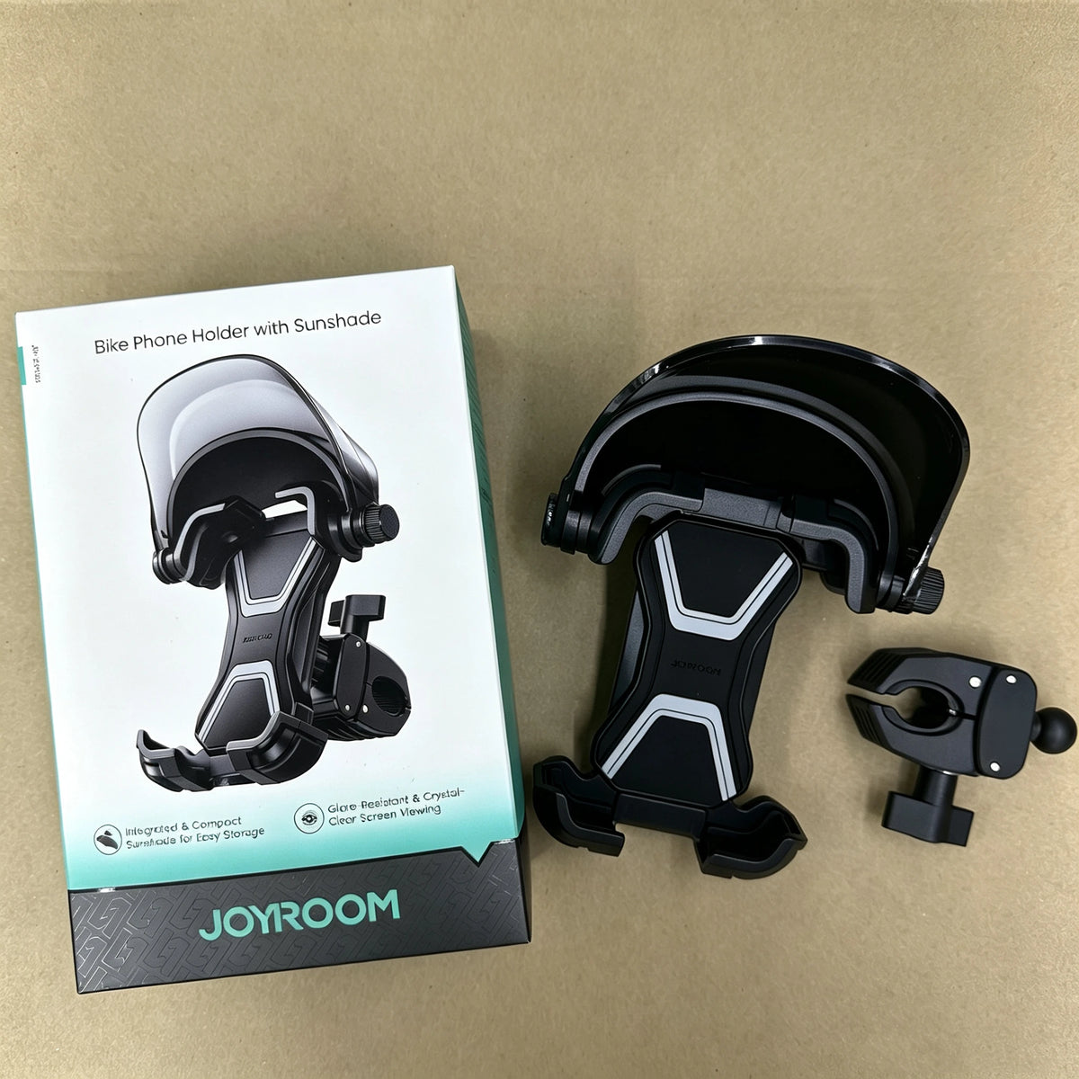 Bike Phone Holder 360 View Road Bike 4.7-7 Inch Portable Adjustable One-Click Locking