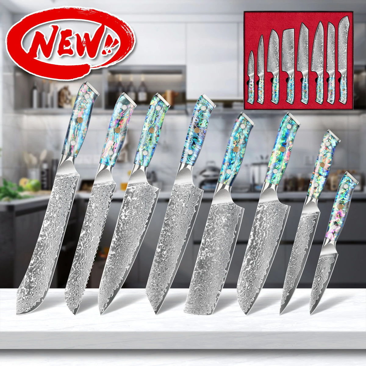 10% Off Top Selling 67 Layers Vg10 Japanese Kitchen Knives Damascus Chef Knife Set