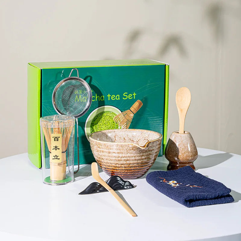 Matcha Set Whisk -100 Pieces of Vertical Tea Whisk - Vertical Combination Tea Preparation