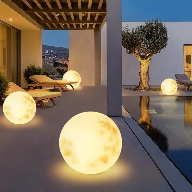 LED Moon Light Outdoor Atmosphere Landscape Lamp for Garden Villa Holiday Light Show