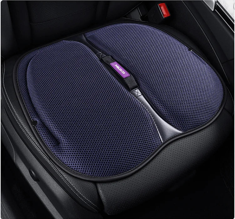 Foldable Cooling Memory Foam Seat Cushion with Business/Luxury Design for Car and Office