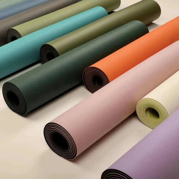 Eco-Friendly Yoga Mats Cushioned Feel for Fitness Class PU Rubber Yoga Mat, Yoga Mats