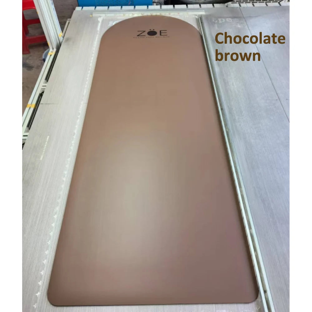 PU Natural Rubber Yoga Mat Personalized Thick Eco Friendly Yoga Mat