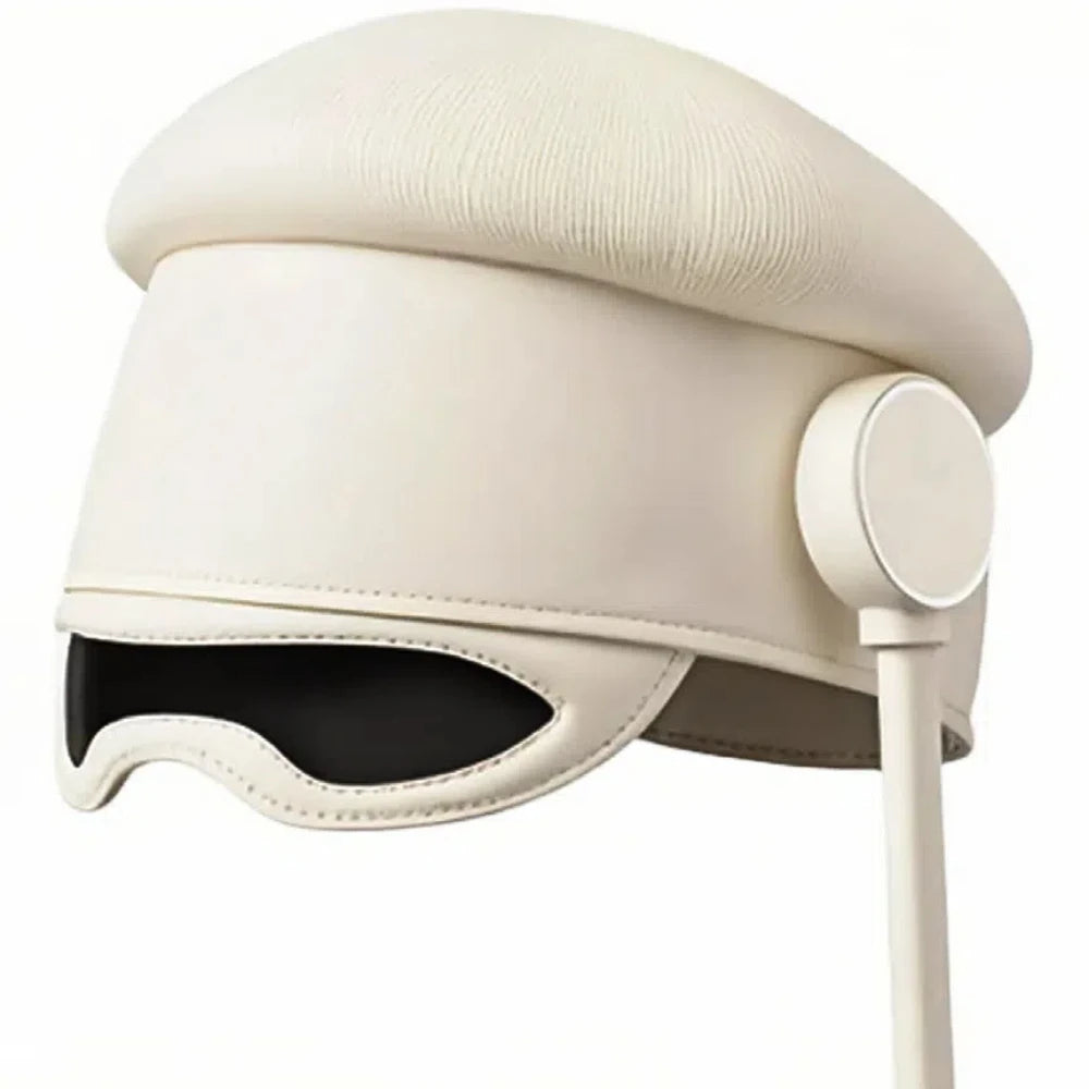 Multi-Mode Electric Head Massager with Heat Portable Rechargeable Scalp Relaxation