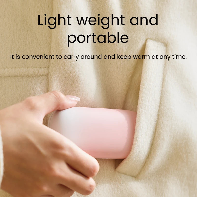 KC Battery Rechargeable Hand Warmer Portable Hand Warmer with 4000mAh Power Bank