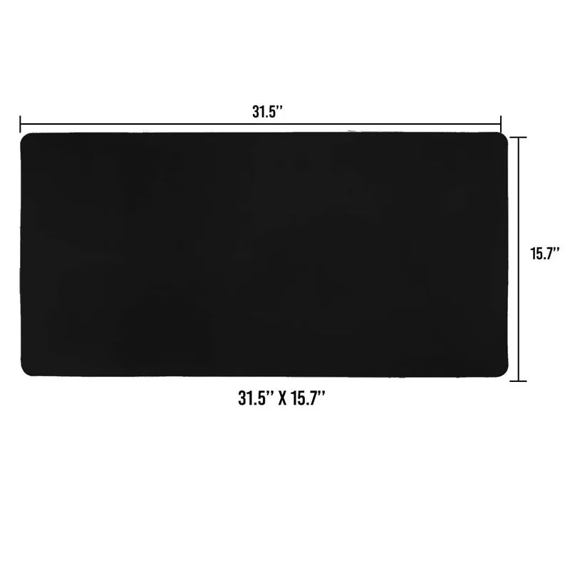 Double Sided Large Leather Waterproof Non-Slip Desk Pad Gaming Mouse Pad for Office Home