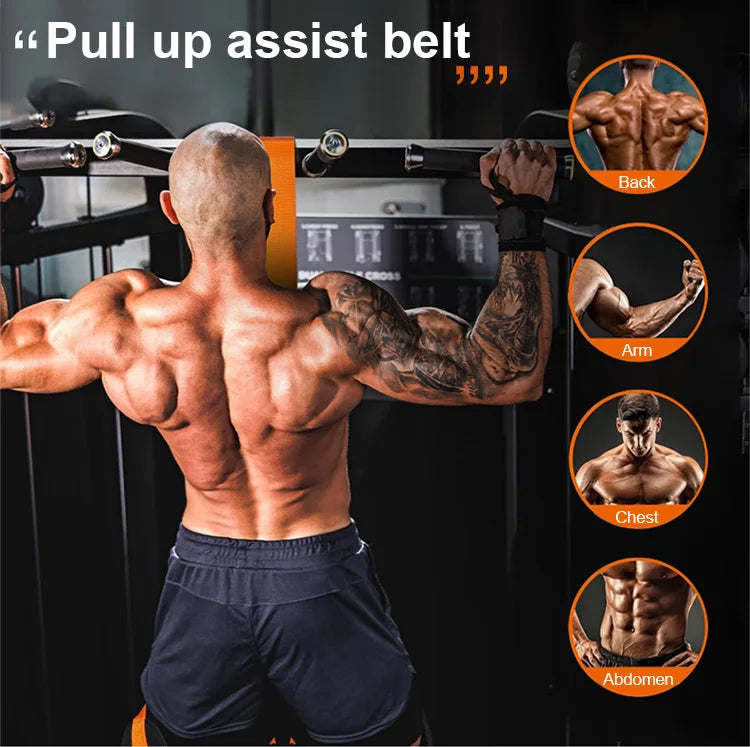 Multi Purpose Training Power Adjustable Resistance Band Set for Strength Training