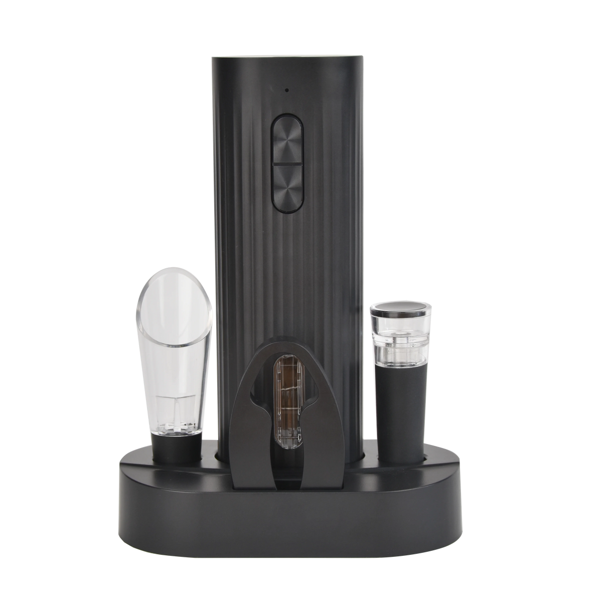 Modern Style Automatic Electric Wine Bottle Opener Set 304 Stainless Steel Four-Piece