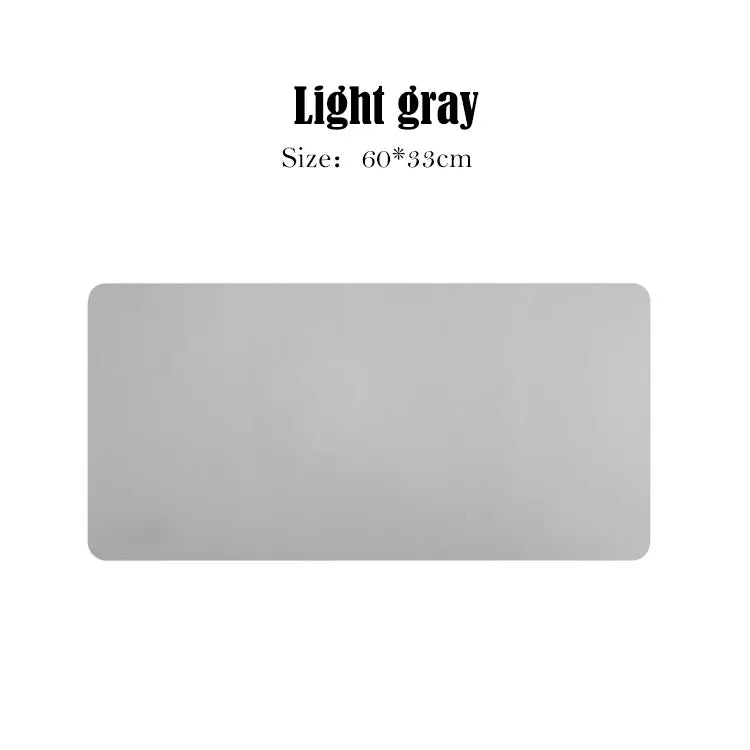 Double Sided Large Leather Waterproof Non-Slip Desk Pad Gaming Mouse Pad for Office Home