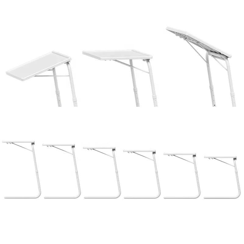 Benjia Portable Adjustable Foldable Laptop Desk Stand Desktop Computer Lap Folding Des
