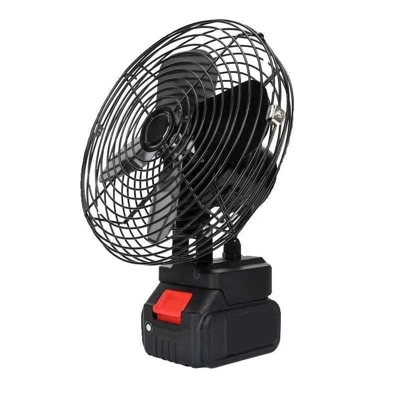 Outdoor Camping Lithium Battery Electric Fan High-Power Long-Lasting Portable Silent