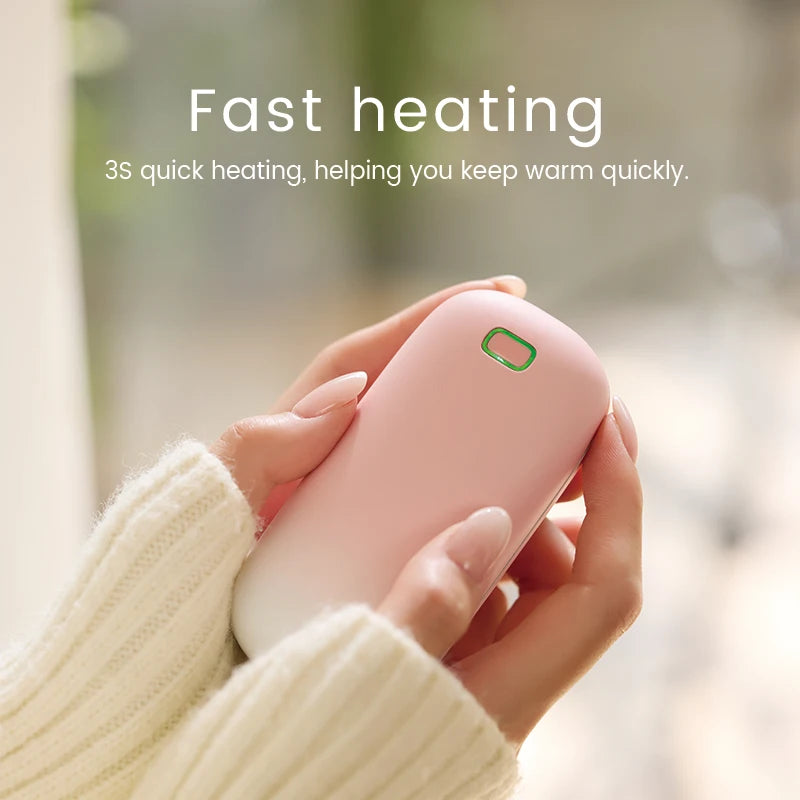KC Battery Rechargeable Hand Warmer Portable Hand Warmer with 4000mAh Power Bank