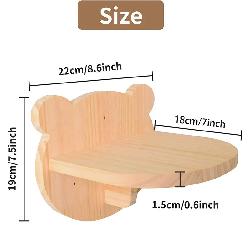 Solid Wood Cat Window Perch Cat Bed Cat Window Hammock for Sale