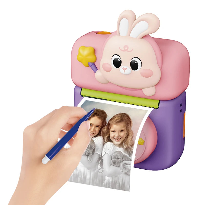 1080p 2.4" Kids Digital Camera for Kids Instant Printing Kids Cmaras Digitales