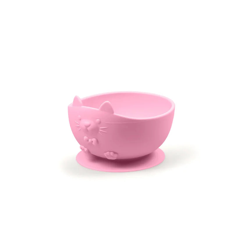 Food Grade Silicone Baby Feeding Set With Cup Bowl Plate Bib Spoon and Fork Easy Clean