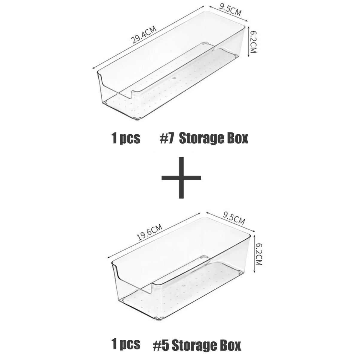 Plastic Makeup Tool Storage Box Acrylic Stackable Organizer for Storage Lipstick Lipgloss