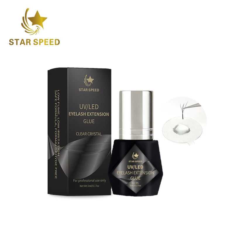 Star Speed Microwave UV LED Lash Extension Fast Dry Hypoallergenic Strong Long Lasting UV