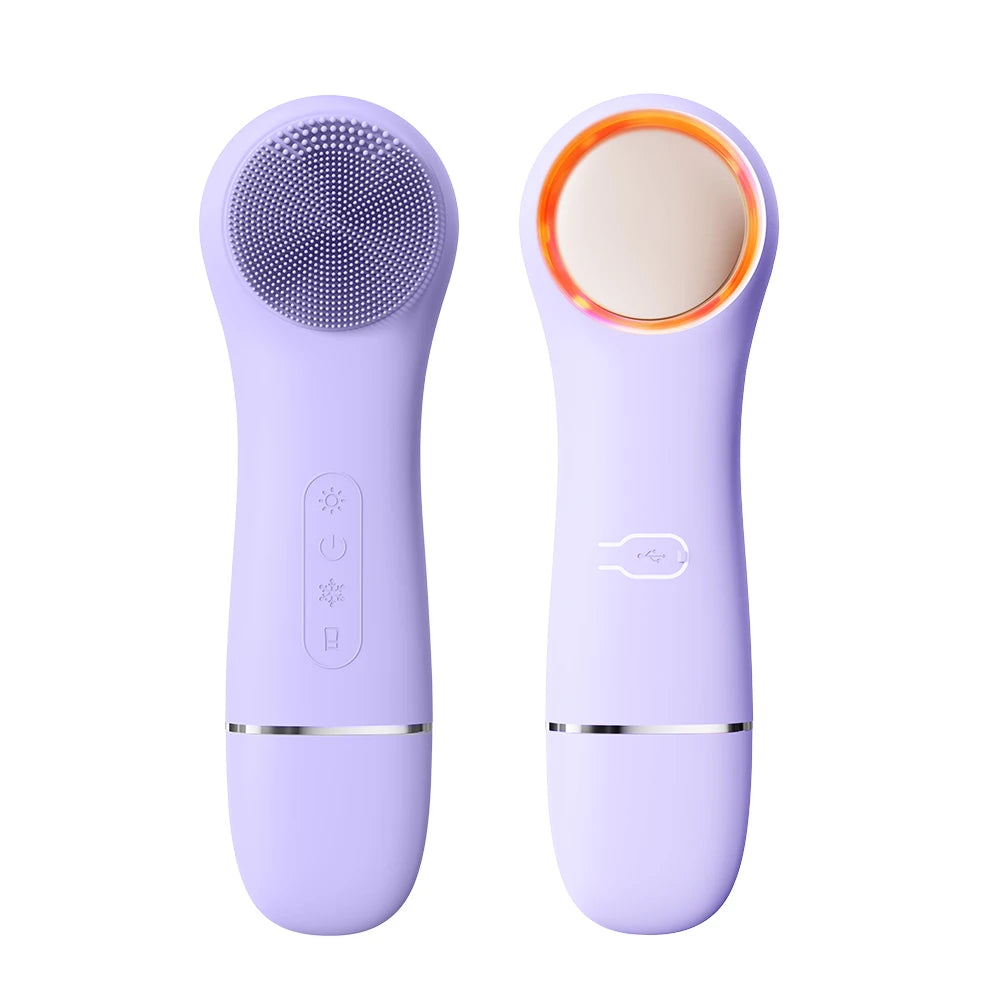 New Advanced Skincare Facial Cleansing Brush Multi-Head Silicone Face Wash Exfoliator