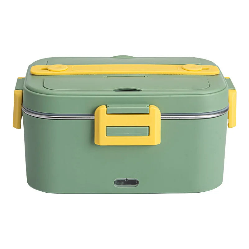 Electric Lunch Box Travel Portable Food Warmer Heater Stainless Steel Container