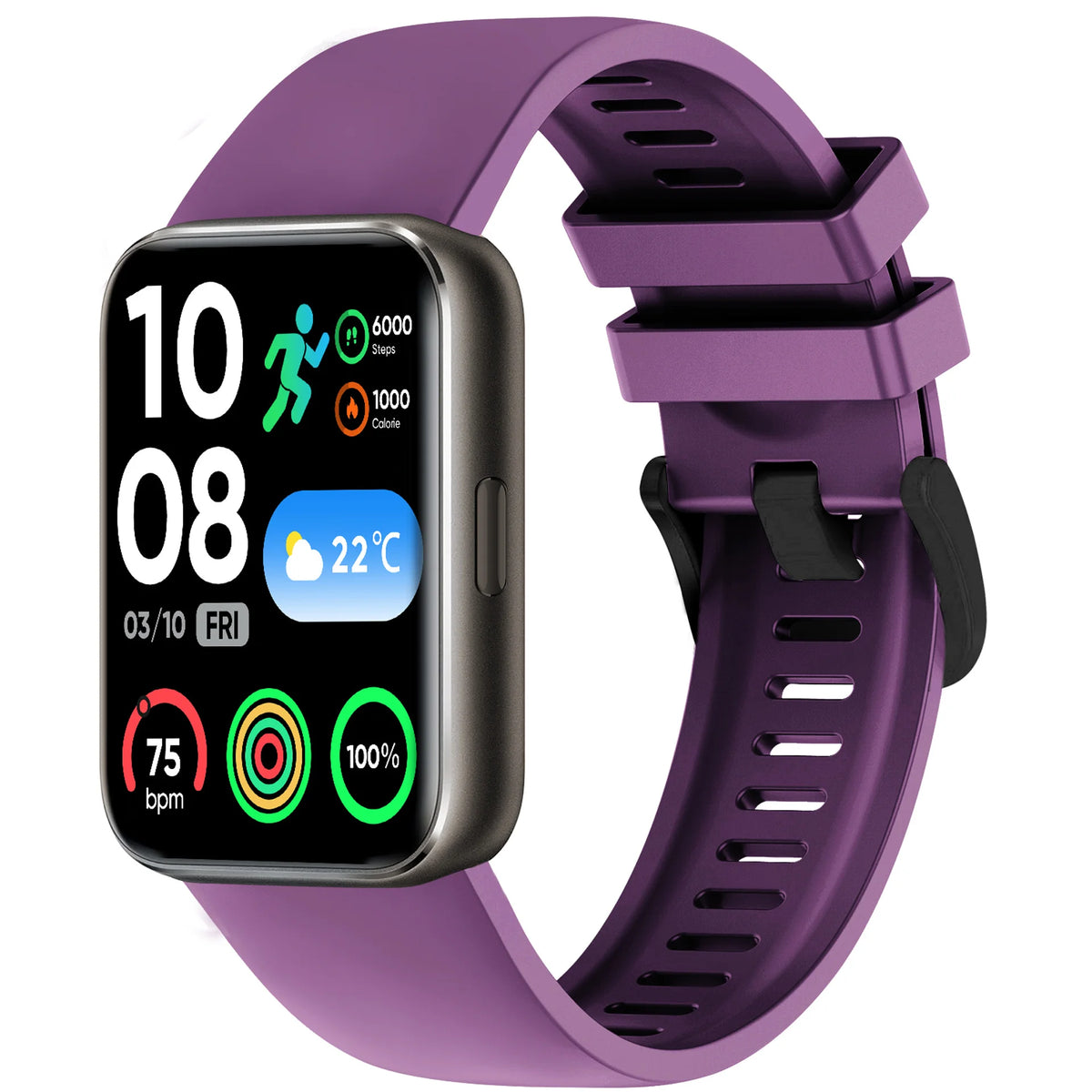 VS13 IP68 Waterproof 1.75 Inch Screen Motion Heart Rate Tracker Health Fitness Smartwatch