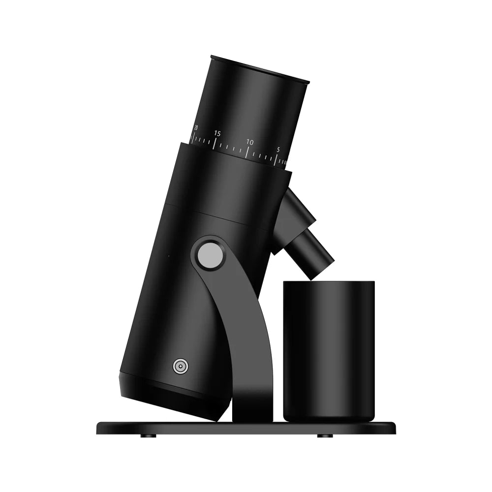 Conical Burr Quiet Motor Operation Espresso Single Dose Coffee Grinder for Household Use