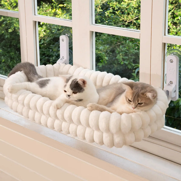 Foldable Cat Window Perch Window Hammock Hanging Cat Perch Hammock With Strong Suction