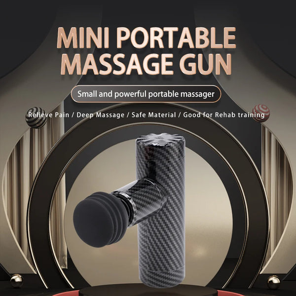 Hot Body Deep Tissue Handheld Hitting Muscle Mini Massage Gun Mini Smart Portable