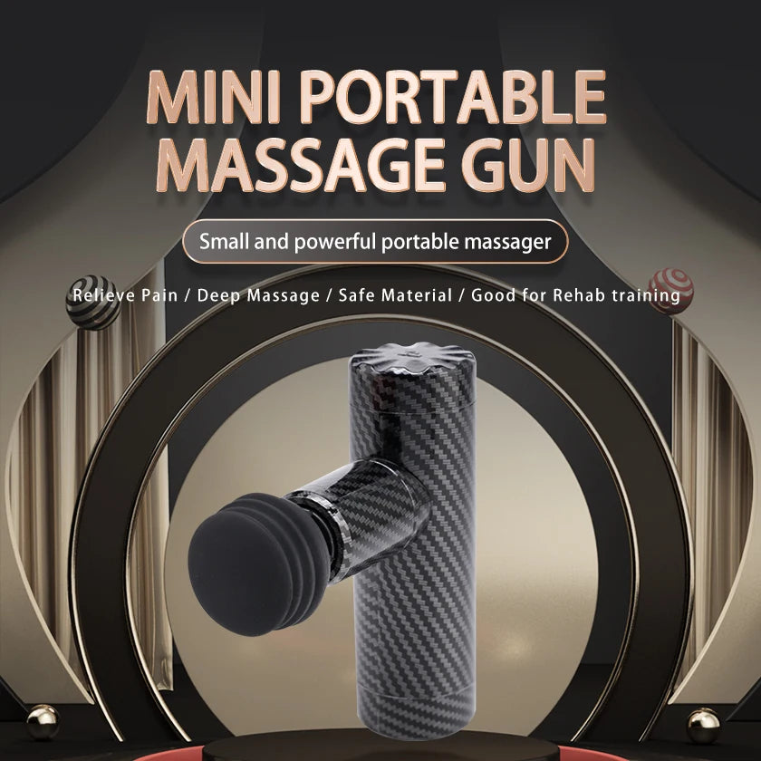 Hot Body Deep Tissue Handheld Hitting Muscle Mini Massage Gun Mini Smart Portable