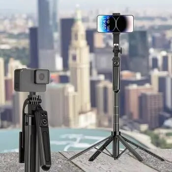 A17 Portable Selfie Stick 360 Degree Rotation Wireless Remote Control Lightweight Stable