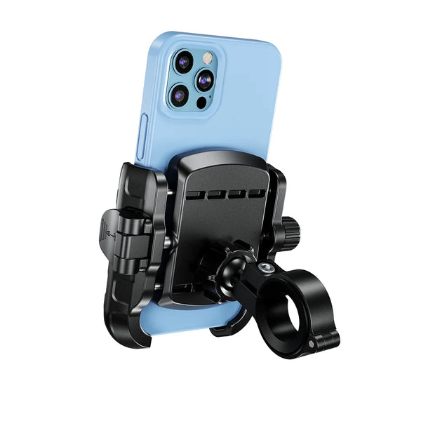 Sturdy Motorcycle Handlebar Mobile Phone Holder With Secure Lock Design Mechanically