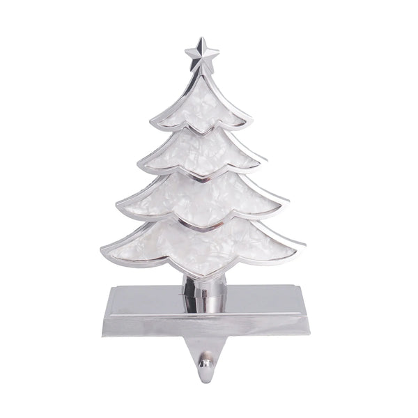 Eco-Friendly CE RoHS Certified Customizable Electroplated Double Tree Shaped Zinc Alloy