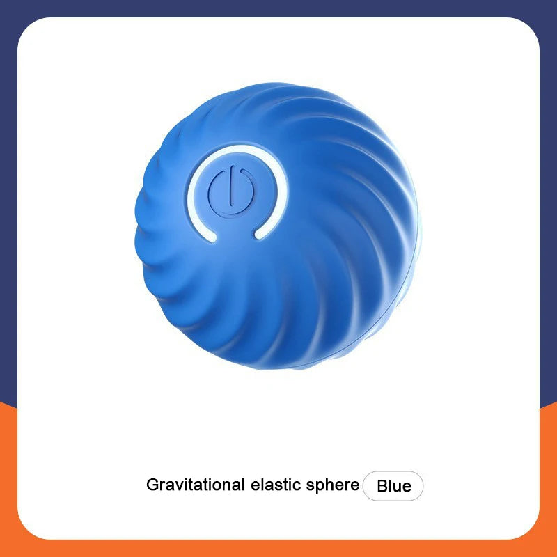 Automatic Rolling Cat Ball Toy Smart Kitten Electric Toy Self Moving Dog Training Pet