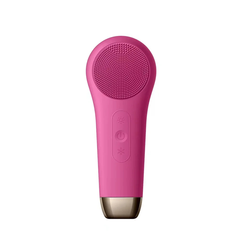 Waterproof Rechargeable Ultrasonic New Electric Vibrating Sonic Silicone Facial Cleansing