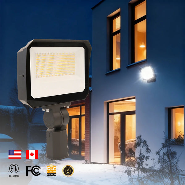 Super Bright SMD IP65 Outdoor Led Flood Light 6000k Garden Wall Mount 130lm/W Efficiency