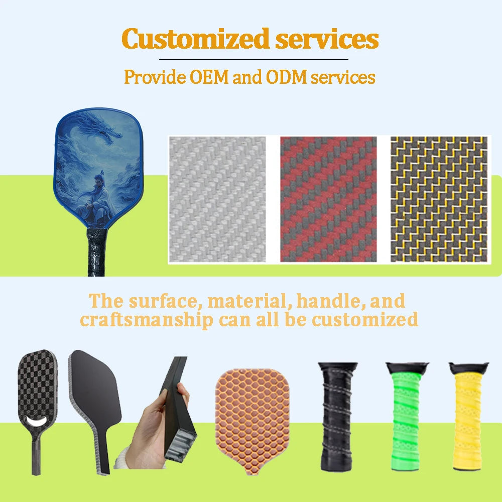Pickelball Racket Pickleball Set Custom Fiberglass Pickle Ball Racket Pickleball Paddle