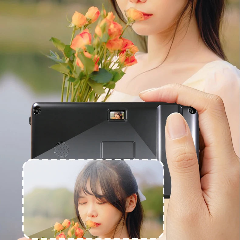 Easy-to-Use Lightweight Vintage Compact Screenless Digital Without Screen Camera