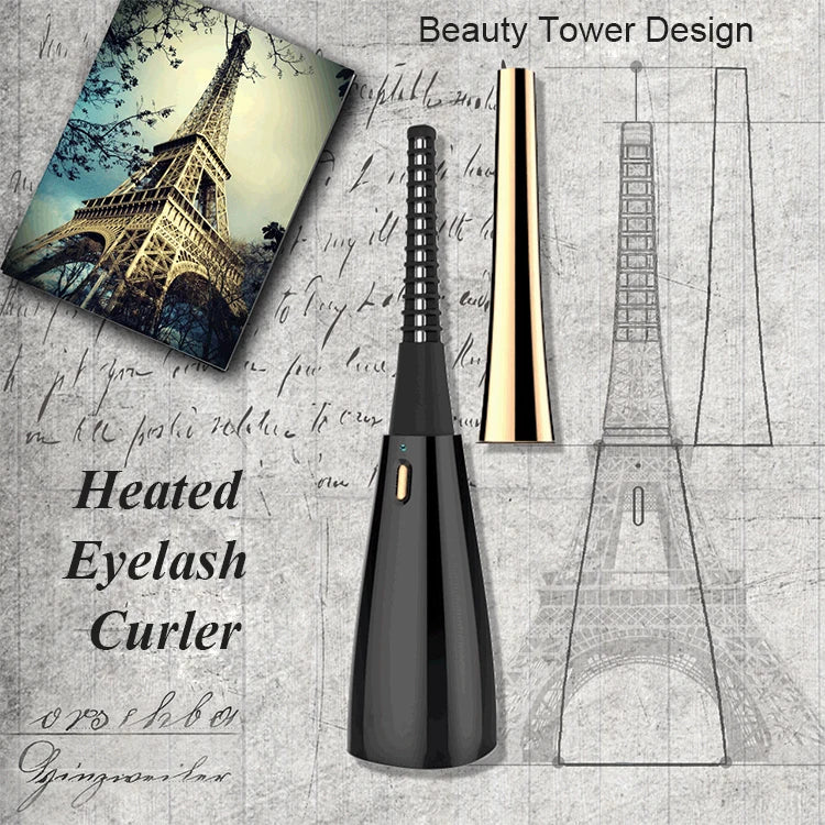 Makeup Tools Natural False Lashes Lifting USB Rechargeable Electric Heated Eyelash Curler