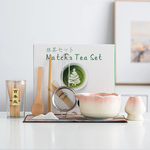 Ceramic Matcha Whisk Set Lightweight Matcha Tool Kit