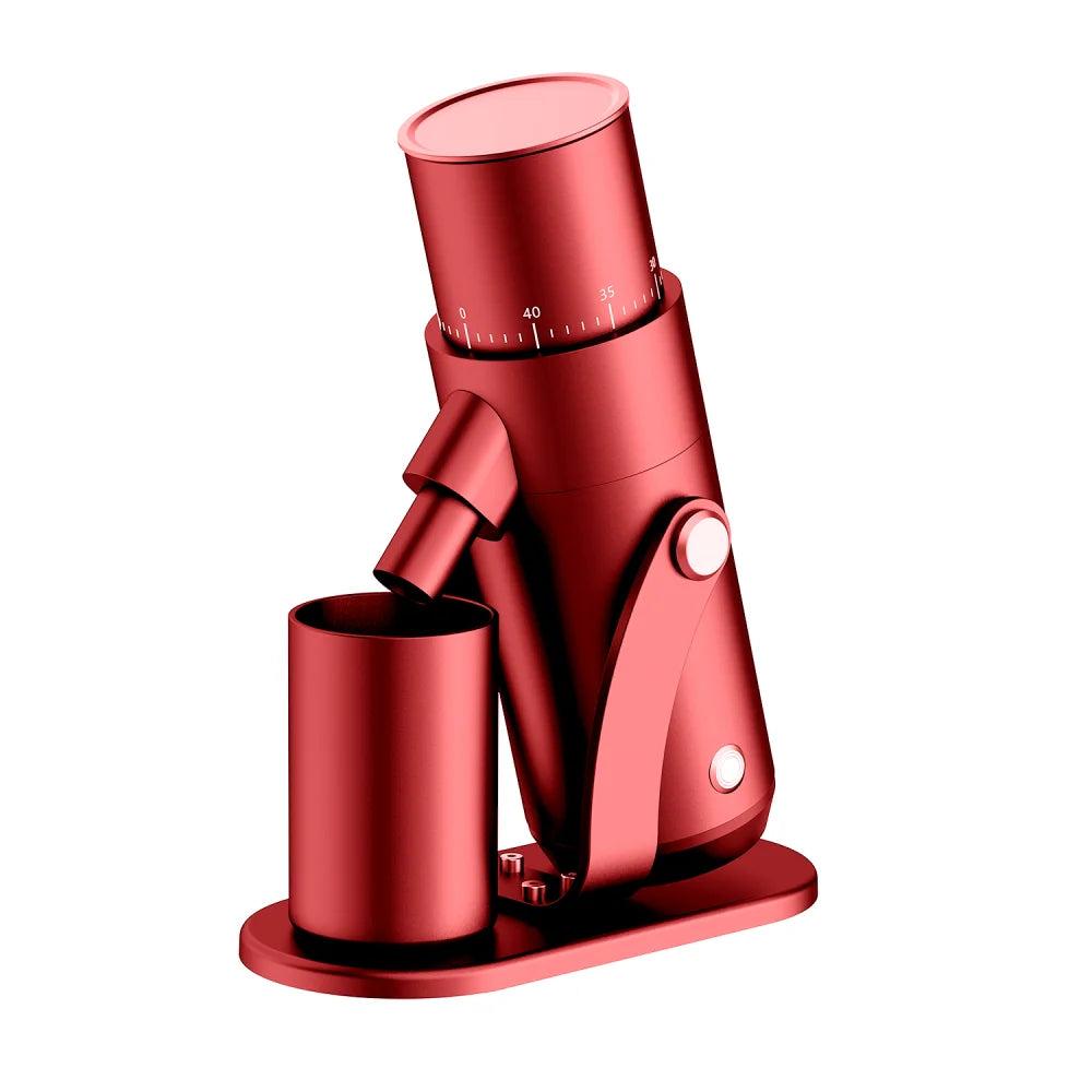 Conical Burr Quiet Motor Operation Espresso Single Dose Coffee Grinder for Household Use