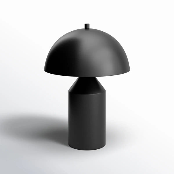 Modern Metal Mushroom Table Lamp Accent Lighting for Living Room Bedroom Nightstand Home